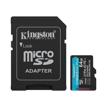 Kingston Canvas Go! Plus microSD Memory Card