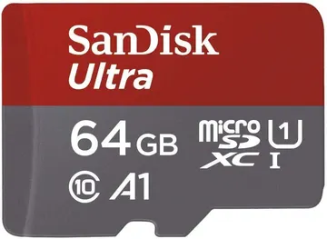 Micro Sd Sandisk Ultra | 64Gb Uhs-I Class10 100Mb/S Me Adatper Sdsquar-O64G-Gn6Ma