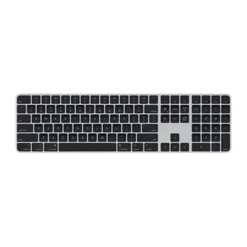 Apple Magic Keyboard (2022) w Touch ID and Numeric Keypad - Black Keys