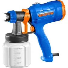 Pistolete Boje Elektrike 450 W, depozite plastike poshte 800 ml, 350mLt/min