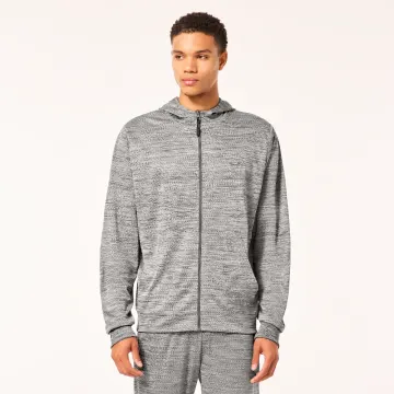 Oakley Men’s Foundational Fz Hoodie 3.0 – Uniform/Lunar Heather