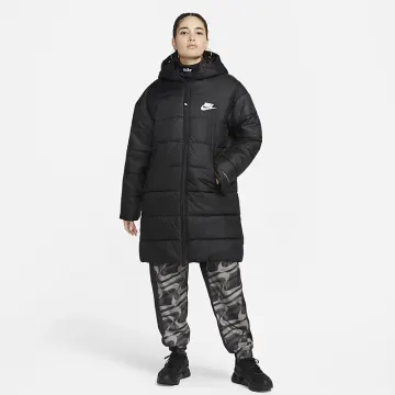 Nike Women’s Sportswear Swoosh Parka – Black