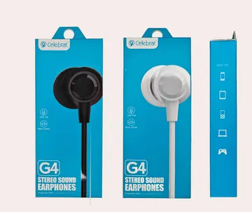 Dëgjuese me mikrofon, G4 Stereo për telefona, tableta, laptopa dhe konzola lojërash