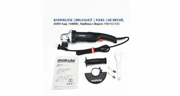 Ratifikuese | Brusalicë | Fleks me rrymë: Makute 850W, 11000r/m