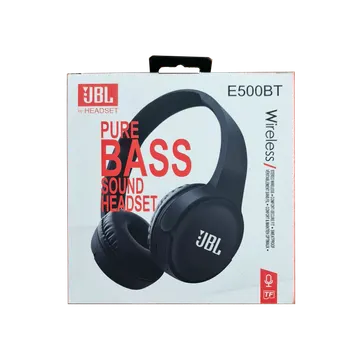 Dëgjuese & Mikrofon JBL Pure Bass E500BT me bluetooth