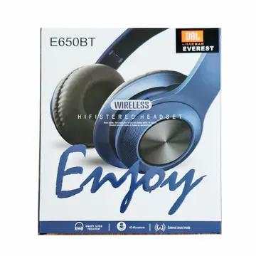Dëgjuese & Mikrofon JBL Everest E650BT me bluetooth & aux me anulues të zhurmës