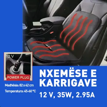 Nxemëse e karrigave 12V, 35W, 2.95A, Temperatura: 45-60 °C