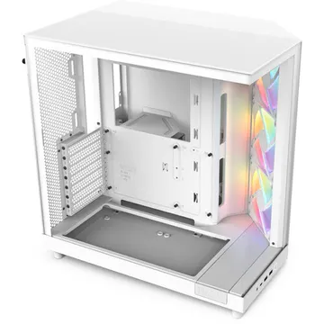 CASE NZXT H6 FLOW MIDI RGB WHITE
