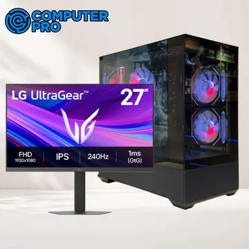 Set Gaming i5-14400F + RTX 5060 8GB + Monitor LG 240Hz