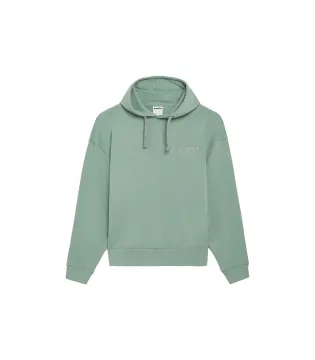 HOODIE ATHL. LOGO VERDE ICEBERG