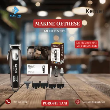 Makine Qethese Kemei KM 2606