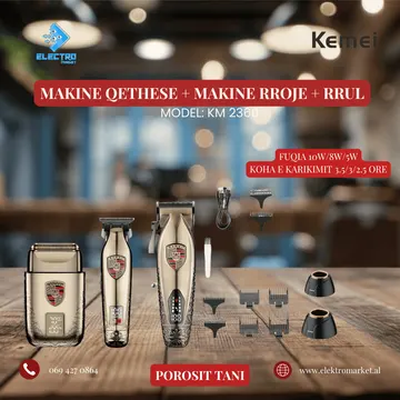 Makine Qethese + Makine Rroje + Rrul Kemei KM 2360