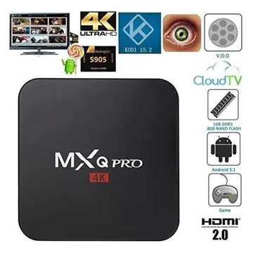 MXQ Pro 4K | Android TV BOX | Smart TV | Bli Online