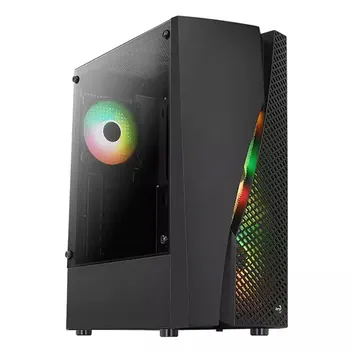 Kasë Kompjuteri - AeroCool Case Midi Wave V3 (B/Win/RGB)mi.ATX/ATX/ITX