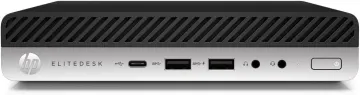 HP EliteDesk 800 G3 DM Business Desktop, Intel i5 Gen6, 8GB RAM, 128GB SSD