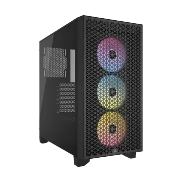 Corsair 3000D RGB AIRFLOW Black Mesh MidiATX