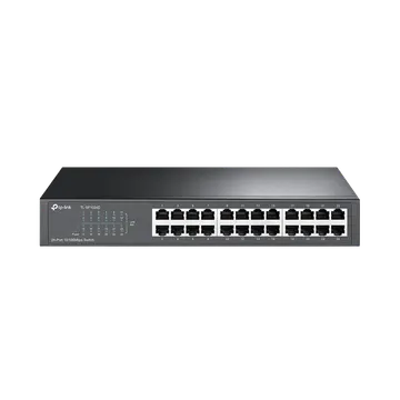 24-port 10/100Mbps Desktop/Rackmount Switch (TL-SF1024D)