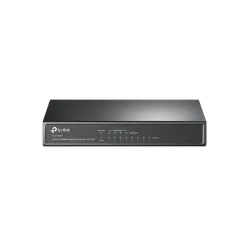8-Port 10/100Mbps Desktop Switch with 4-Port PoE+ (TL-SF1008P)