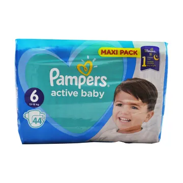 PAMPERS ACTIVE BABY 13-18KG*44