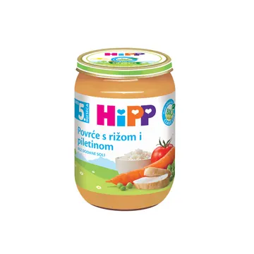 HIPP U.F ORIZ ME KARROTA.M190g