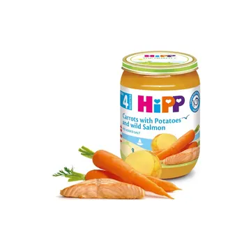 HIPP U.F.KARROTA/PAT/SALM.190G