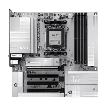 Pllakë Amë AMD AM5 MSI PRO B850M-A WiFi Project Zero / DDR5 / mATX / HDMI+DP
