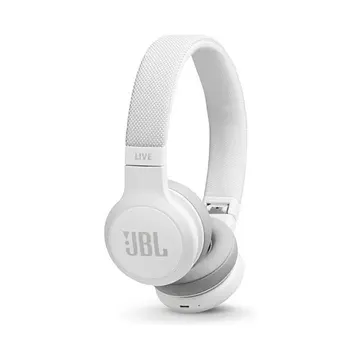 Kufje pa kabllo JBL Live 400BT Bluetooth On-Ear Headphones - Bardhë