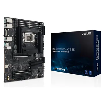 Pllakë Amë Intel ASUS Pro WS W880‑ACE SE / LGA 1851 / ATX / DDR5 / HDMI+DisplayPort