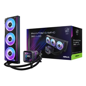 Ftohës për Procesor ASRock Phantom Gaming 360 LCD - Zezë