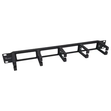 Aksesorë për rrjet Equip Cable Management Panel - Zezë