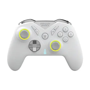Kontroller për Nintendo & Switch Dragonshock Nebula Pro Wireless – Bardhë