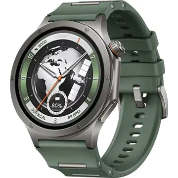 Orë e Mençur OnePlus Watch 4 / 1.5 Inch / LTPO AMOLED / Touchscreen / Wi-Fi / GPS / Bluetooth / 46mm - Gjelbër/Titanium