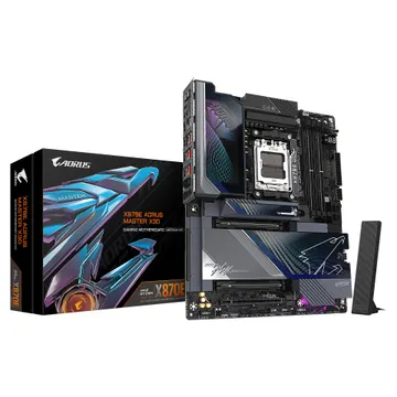 Pllakë Amë AMD AM5 Gigabyte X870E AORUS MASTER X3D / DDR5 / ATX / HDMI