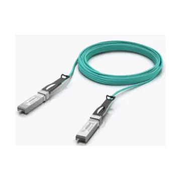 Ubiquiti UACC-AOC-SFP10-10M – Kabllo Active Optical SFP+, 10 Gbps, OM3, SFP+ në SFP+, 10 m – Aqua