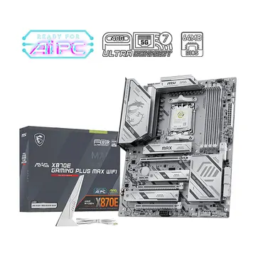 Pllakë Amë AMD AM5 MSI MAG X870E Gaming Plus Max WiFi / ATX / DDR5 / HDMI