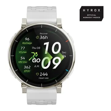 Orë e Mençur Amazfit Active 3 / AMOLED 1.32" / GPS / BioTracker / Silikon - White