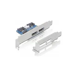 Bracket për PC Delock Slot i Prapëm – 2x eSATAp 5V/12V