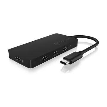 HUB ICY BOX USB‑C / 4×Ports / 1×Power Delivery 100W / Passive - Zezë
