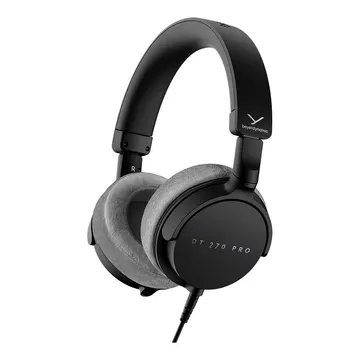 Kufje me kabllo beyerdynamic DT 270 PRO / Wired / 45 Ohm / 5Hz–24kHz / Over-Ear - Hiri/Zezë