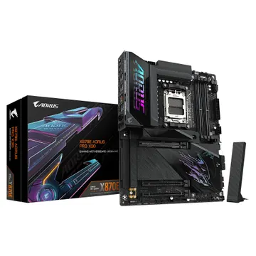 Pllakë Amë AMD AM5 Gigabyte X870E AORUS PRO X3D / DDR5 / HDMI+DP