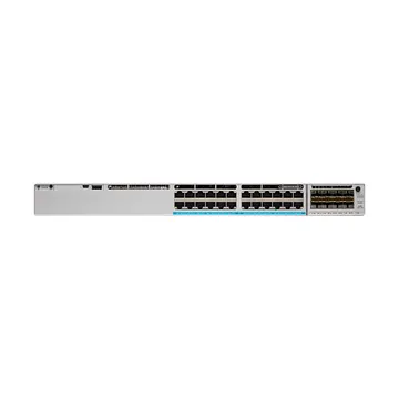 Cisco Catalyst C9300-24P-A 24-Port Gigabit PoE+ Managed Enterprise Switch with StackWise-480, Modular Uplinks & Network Advantage License