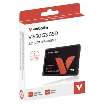 SSD të Brendshme Verbatim VI550 S3 / 2TB / 2.5" / SATA III