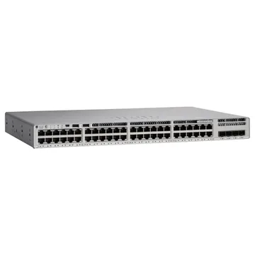 Cisco Catalyst C9200L-48P-4G-E 48-Port Gigabit PoE+ Managed Network Switch with 4x1G SFP Uplinks, StackWise-80 & Network Essentials License