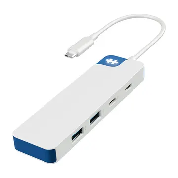 Hub Targus HyperDrive Flex Combo /4 Porta/ USB-C - Bardhë