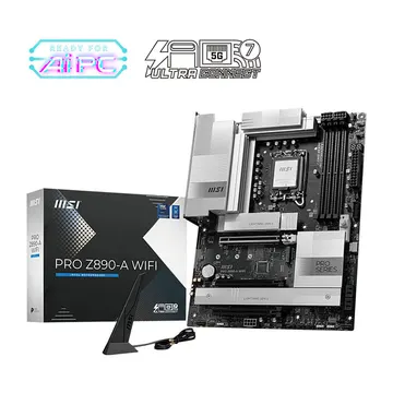Pllakë Amë Intel MSI PRO Z890‑A WIFI / LGA 1851 / ATX / DDR5 / WiFi / HDMI+DisplayPort