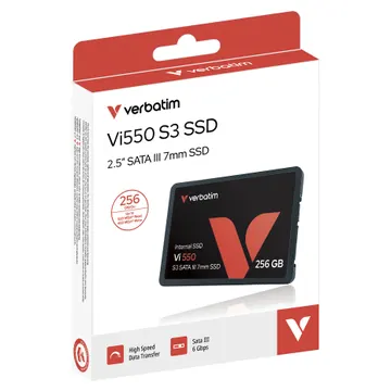 SSD e Brendshme Verbatim Vi550 S3 Phison / 256GB / 2.5" / SATAIII