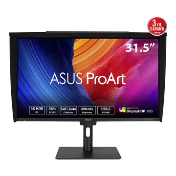 Monitor ProArt PA32UCE / 31.5"/ 4K Ultra HD IPS / LED / 60Hz / 5ms / USB + HDMI + DisplayPort + HDCP - Zezë