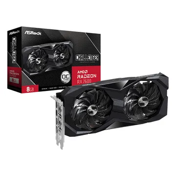 Kartelë Grafike AMD ASRock Radeon RX 7600 Challenger OC 8GB GDDR6