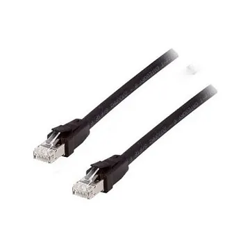 Kabllo për rrjet / Equip / CAT 8.1 / S/FTP / 2xRJ45 / 5 m / LSZH - Zezë