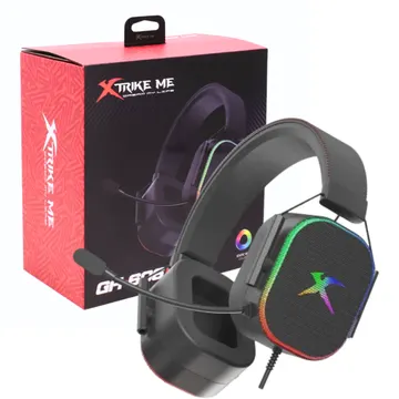 Kufje Gaming Xtrike Me GH‑606 RGB / Wired – Zezë
